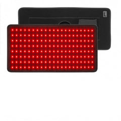 COOLOUS Red Light Therapy Pad back view targets the upper and mid back for focused warmth.