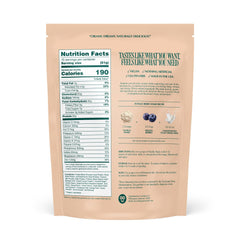 Container of Coolside Vanilla protein showing 15 servings per container.