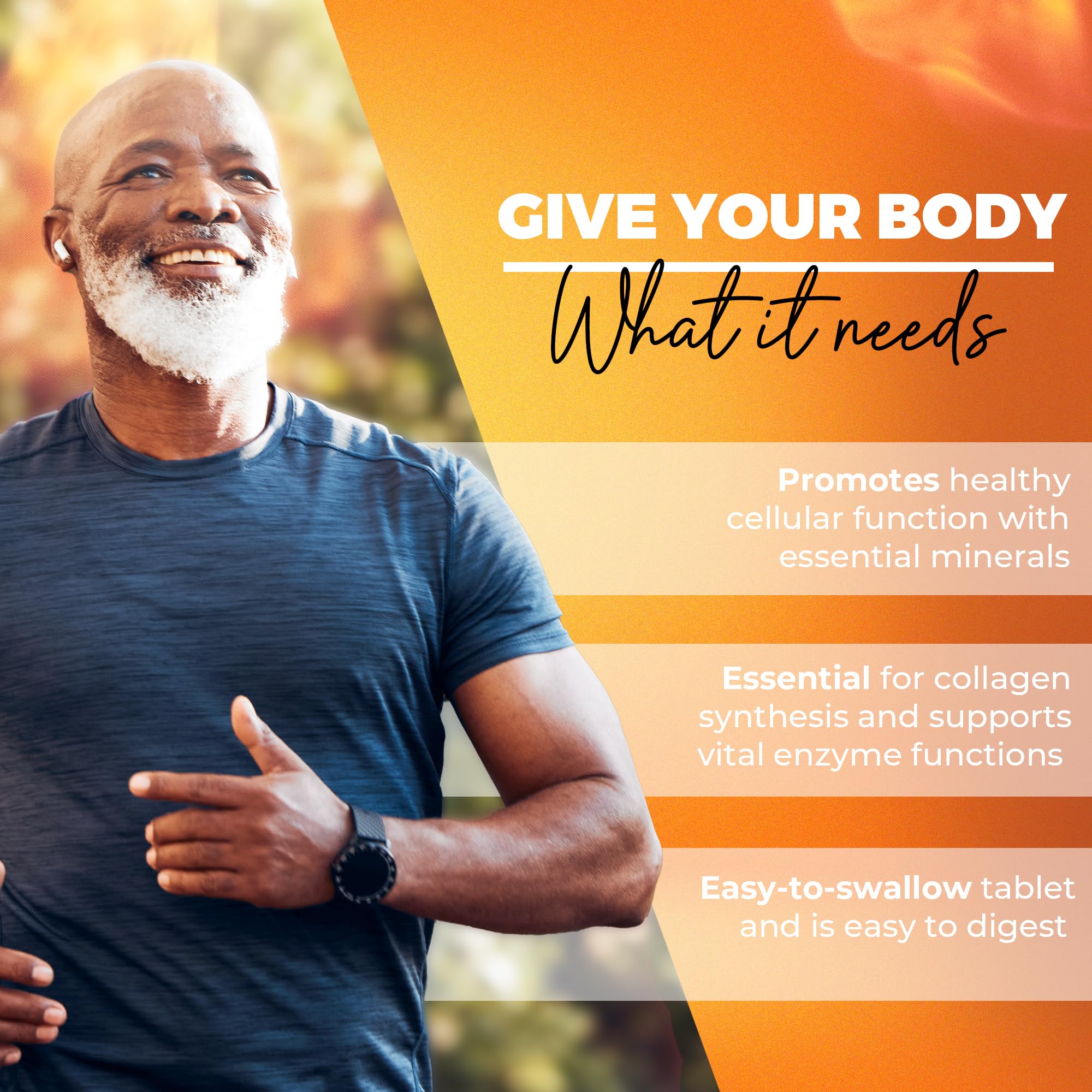 Non-GMO, gluten-free Copper Protocol formula on clean packaging.