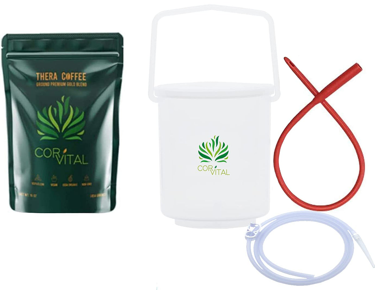 Cor-Vital coffee enema kit bucket image for easy deto routine