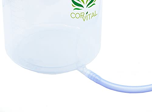 Cor-Vital red tube for smooth, comfortable insertion during use