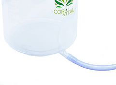 Cor-Vital red tube for smooth, comfortable insertion during use