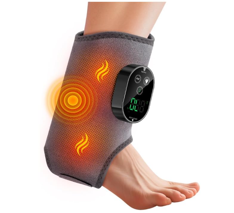 Cordless Foot & Ankle Massager front view for portable relief on the go