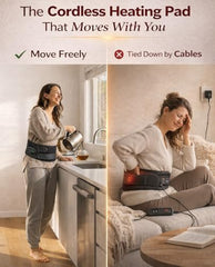 Great for daily routines like laundry or desk work.