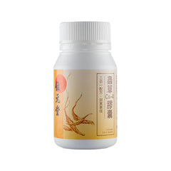 Cordyceps CS-4 mycelium powder close-up highlighting the botanical blend
