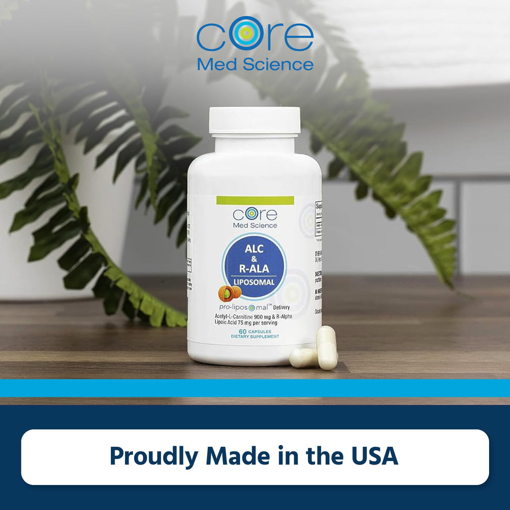 Core Med Science daily use setup promotes routine for sustained energy.