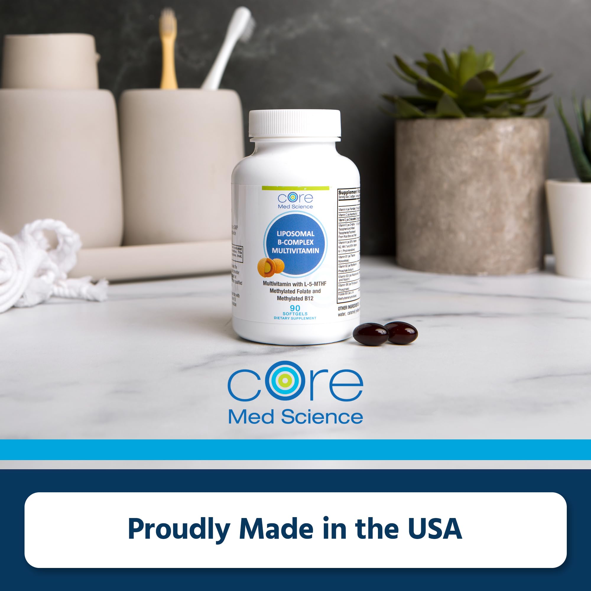 Non-GMO and allergen-free icons emphasize clean formulation.