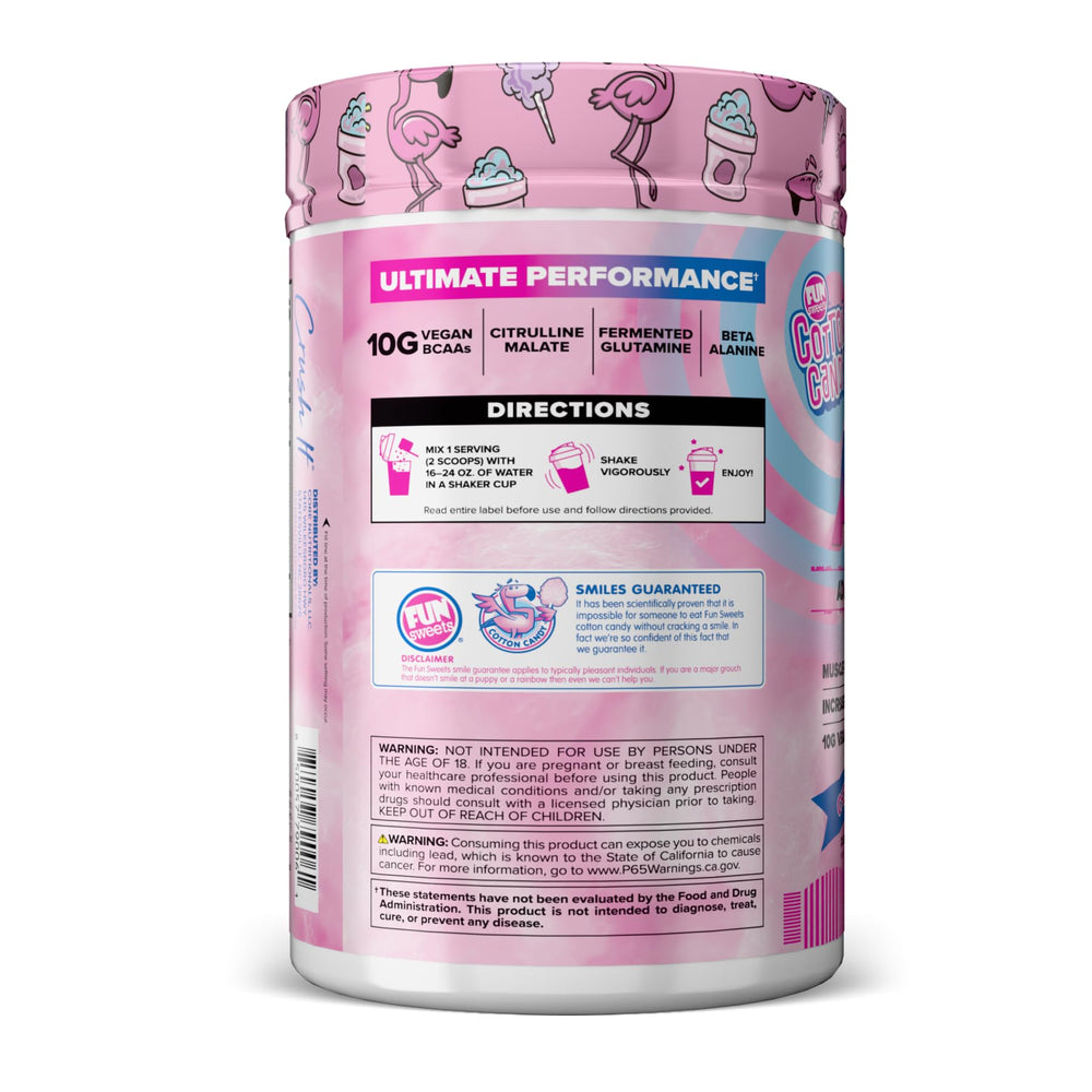 Core Nutritionals ABC Advanced BCAA label closeup highlighting beta-alanine and citrulline.