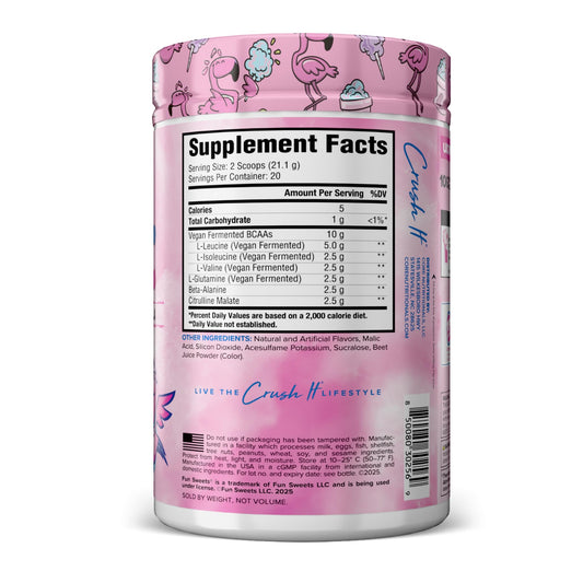 Core Nutritionals ABC Advanced BCAA scoop with powder, ready to fuel workouts.