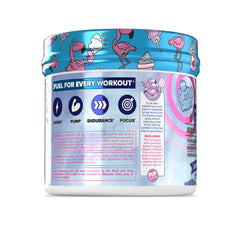 Core Nutritionals Essential Pre Workout blue raspberry scoop blends for stronger pumps