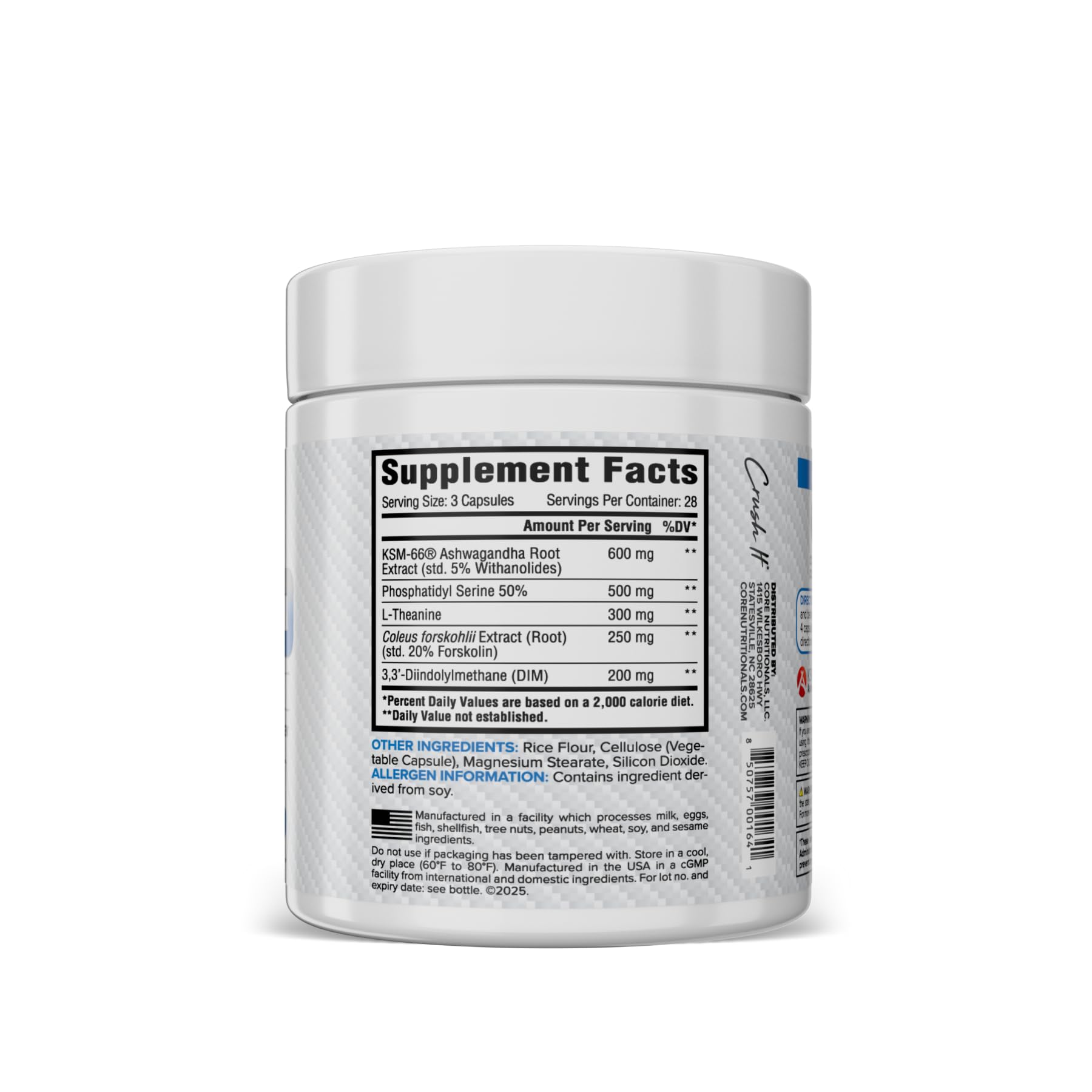 Core Nutritionals HARD stack idea showing a potential combination with other Core products for enhanced results.