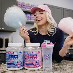 Core Nutritionals Iso Clear Whey Label Front showcases clean branding and nutrition facts.