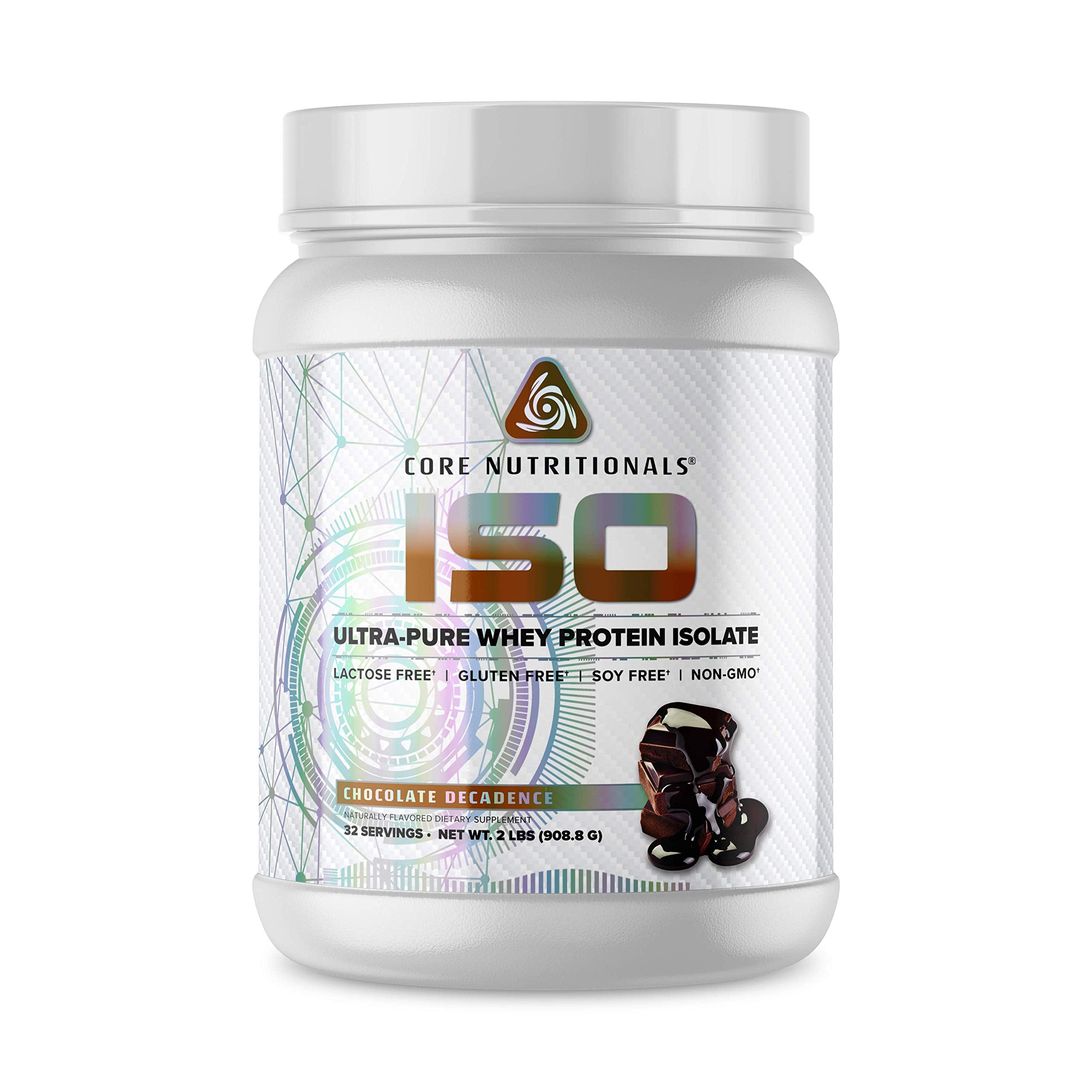Core Nutritionals Iso Whey Protein Isolate, Chocolate Decadence, high-protein shake for post-workout recovery