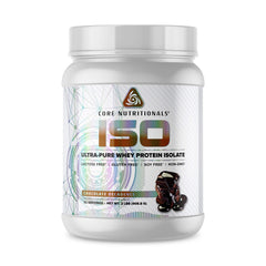 Core Nutritionals Iso Whey Protein Isolate, Chocolate Decadence, high-protein shake for post-workout recovery