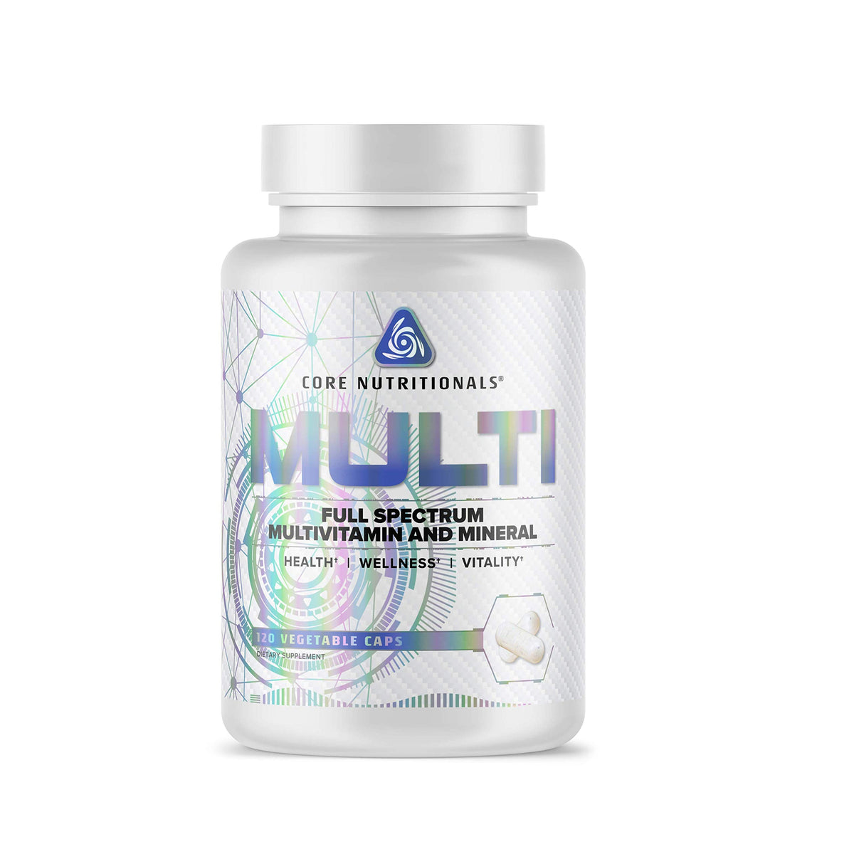 Core Nutritionals Multi Full Spectrum bottle provides convenient daily vitamin support.
