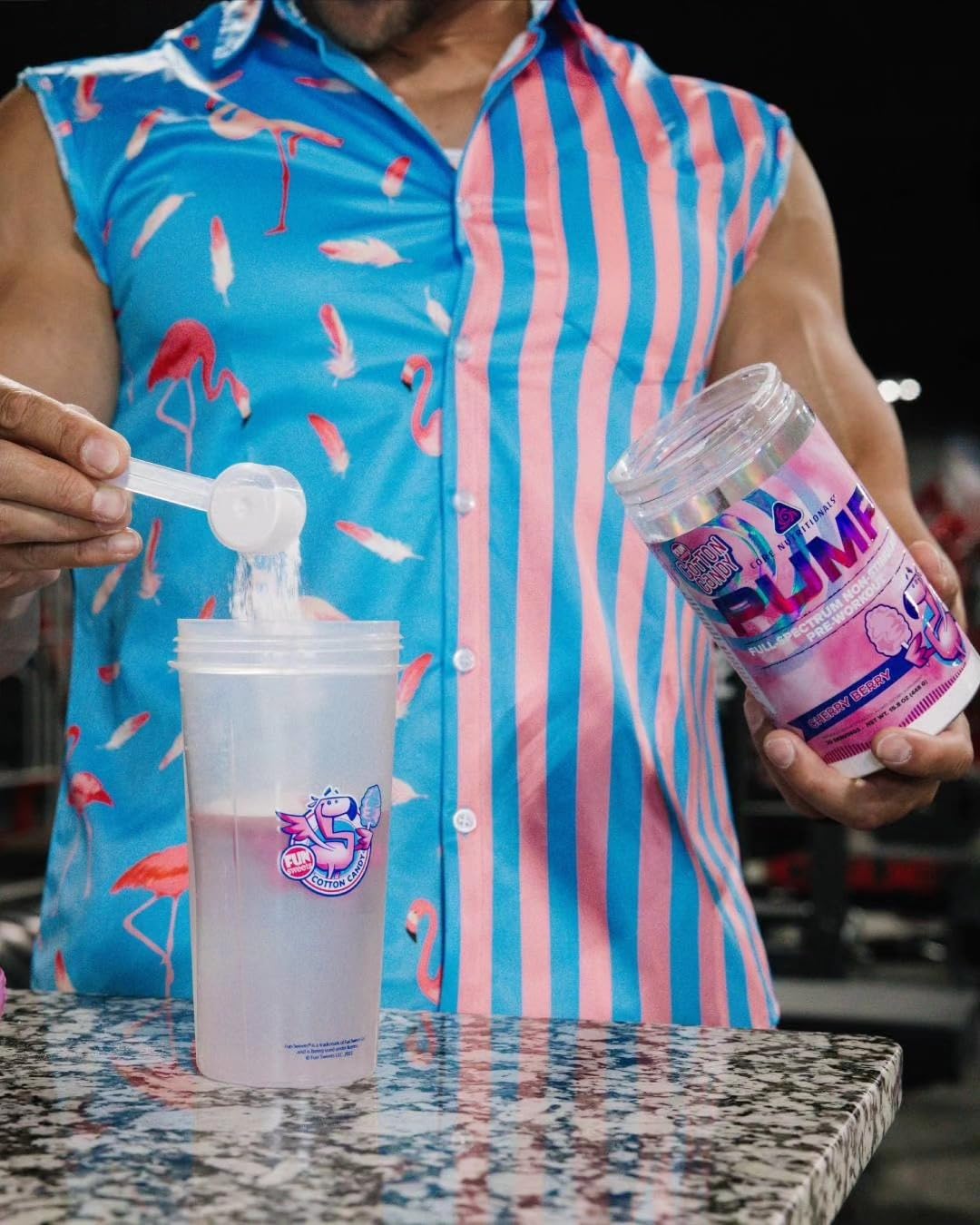 Core Nutritionals Pump Cherry Burst label close-up, tangy taste ideal for quick sips.