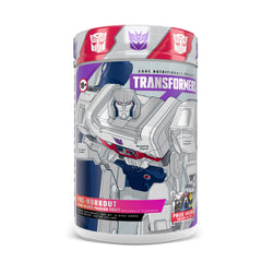Core Nutritionals Energon bottle pour for smooth, focused energy before workouts.