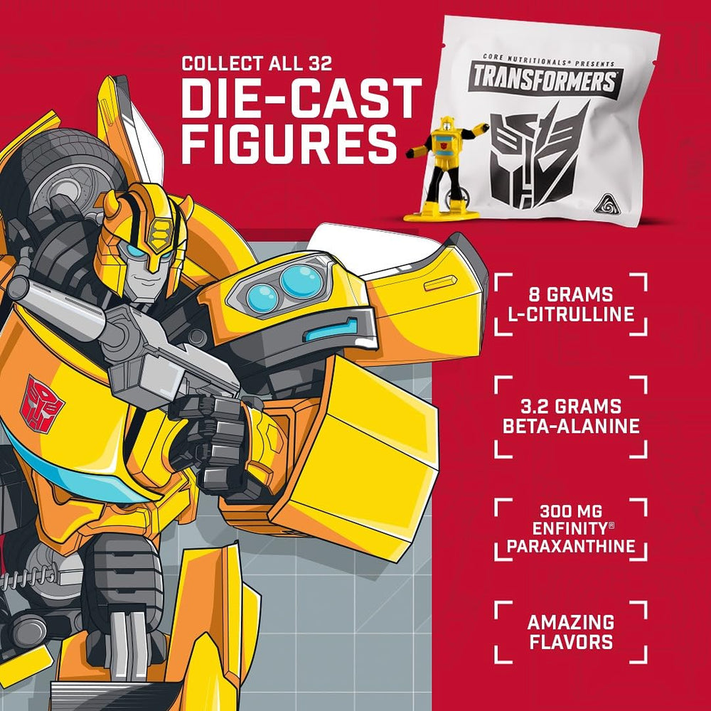Core Nutritionals Energon powder dissolving quickly for on-the-go sessions.