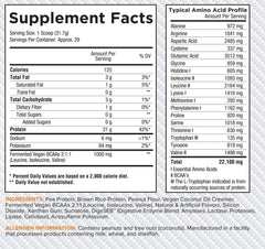 Core Nutritionals Core VEGAN shake with creamy texture and rich color.