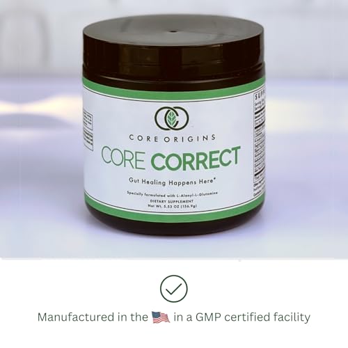 Core Origins Core Correct bottle pour demonstrates convenient dosing.