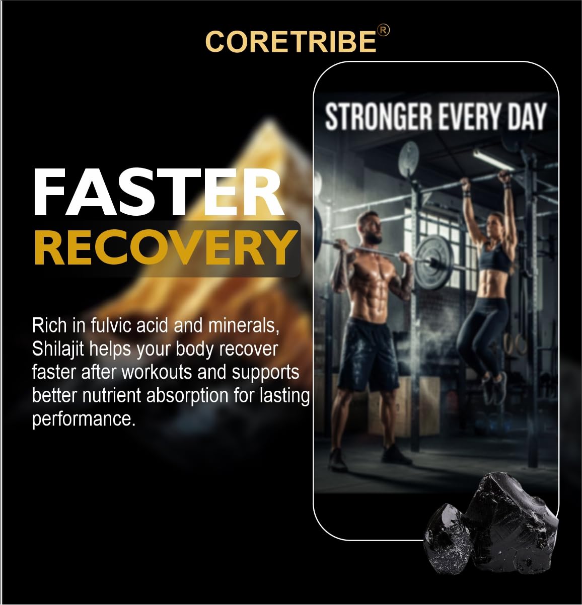 Proper storage of Coretribe Shilajit Resin to preserve potency