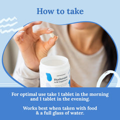 CorneaCare daily dosage guidance with morning and evening servings.