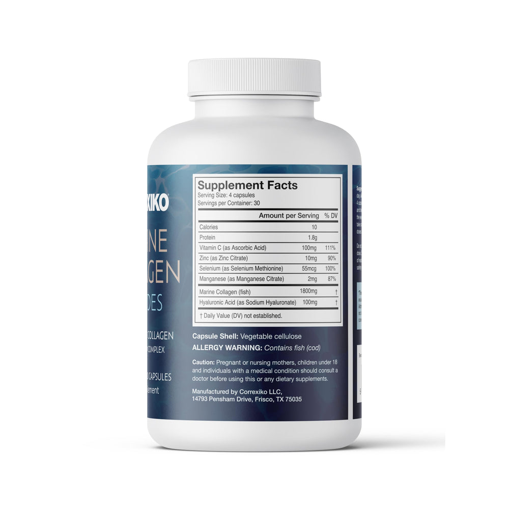 CORREXIKO bottle on shelf suggests convenient ongoing wellness.
