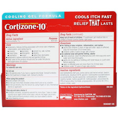 Cortizone-10 application on skin shows gentle, cooling relief.