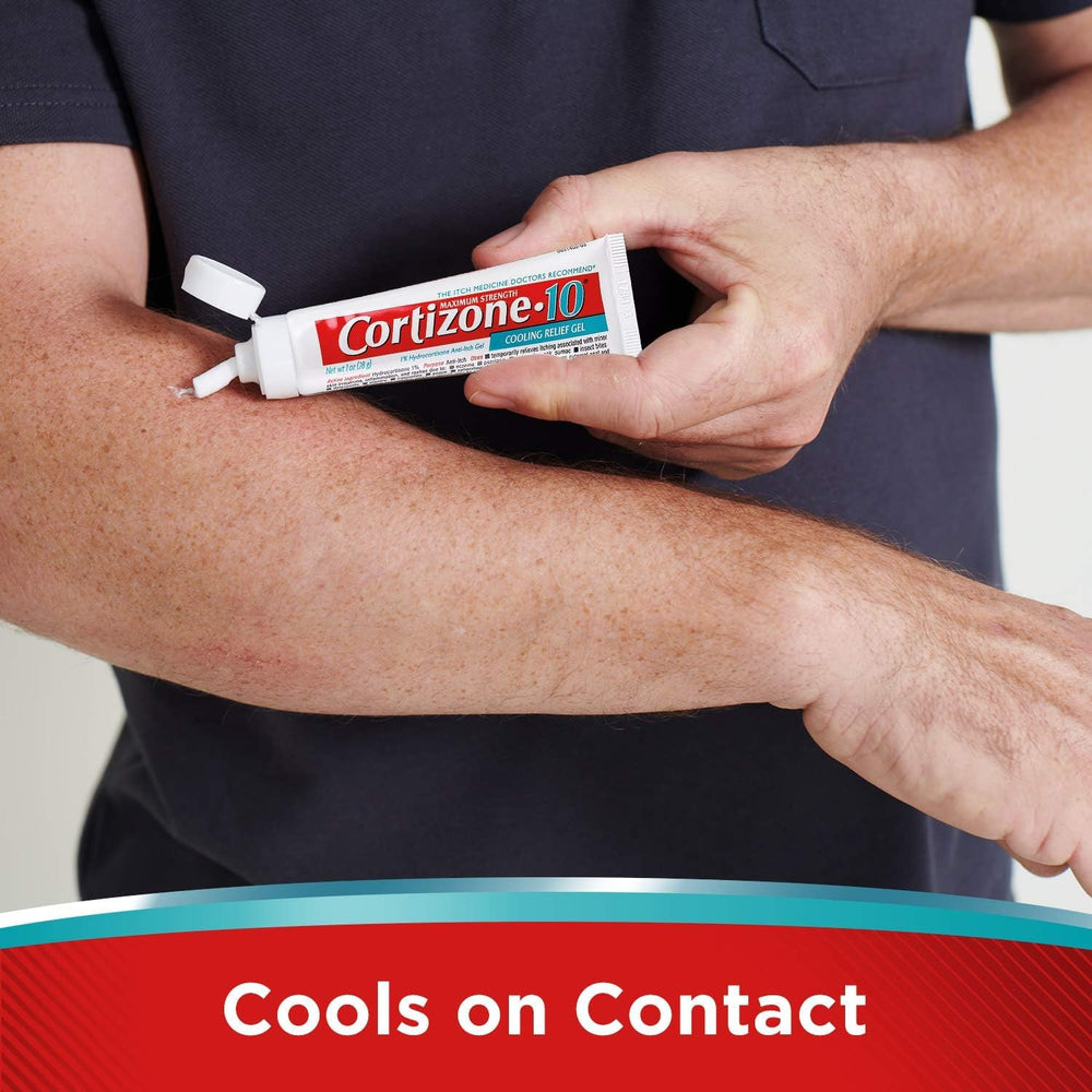 Cortizone-10 pack of 4 box front highlights value and convenience.