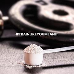 Shaker with stirred CorVive Creatine Monohydrate drink ready for training