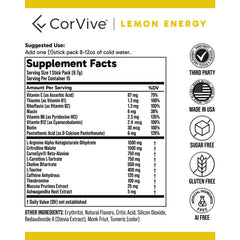 CorVive Energy Carnosyn icon highlighting a key ingredient.