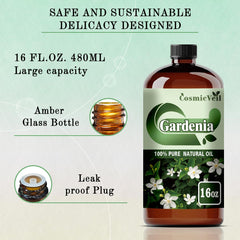 CosmicVeil Gardenia gift box packaging ideal for birthdays or housewarmings.
