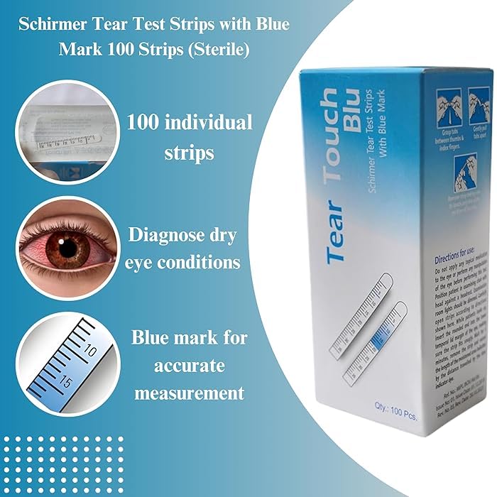 Cosmid Tear Touch Blu CE-certified quality for clinical confidence.