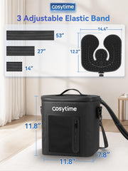 Cosytime quiet operation supports restful recovery during use.