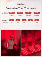 Cosytime therapy mat with adjustable strap for secure hands-free use