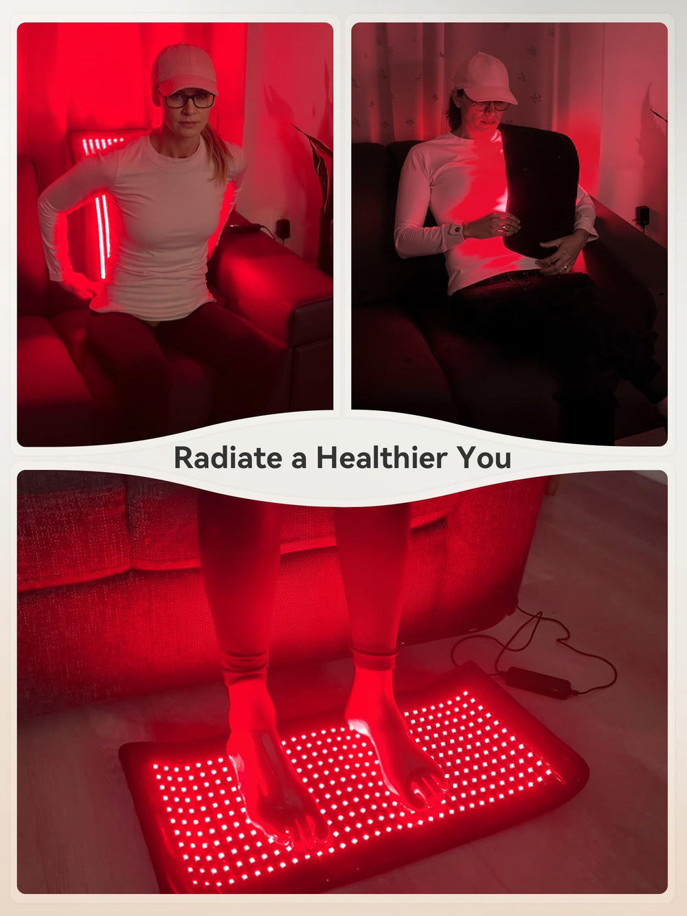 Cosytime therapy mat in use during a calm relaxation session