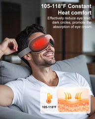 cotsoco eye massager folded design demonstrates compact portability for travel and office use