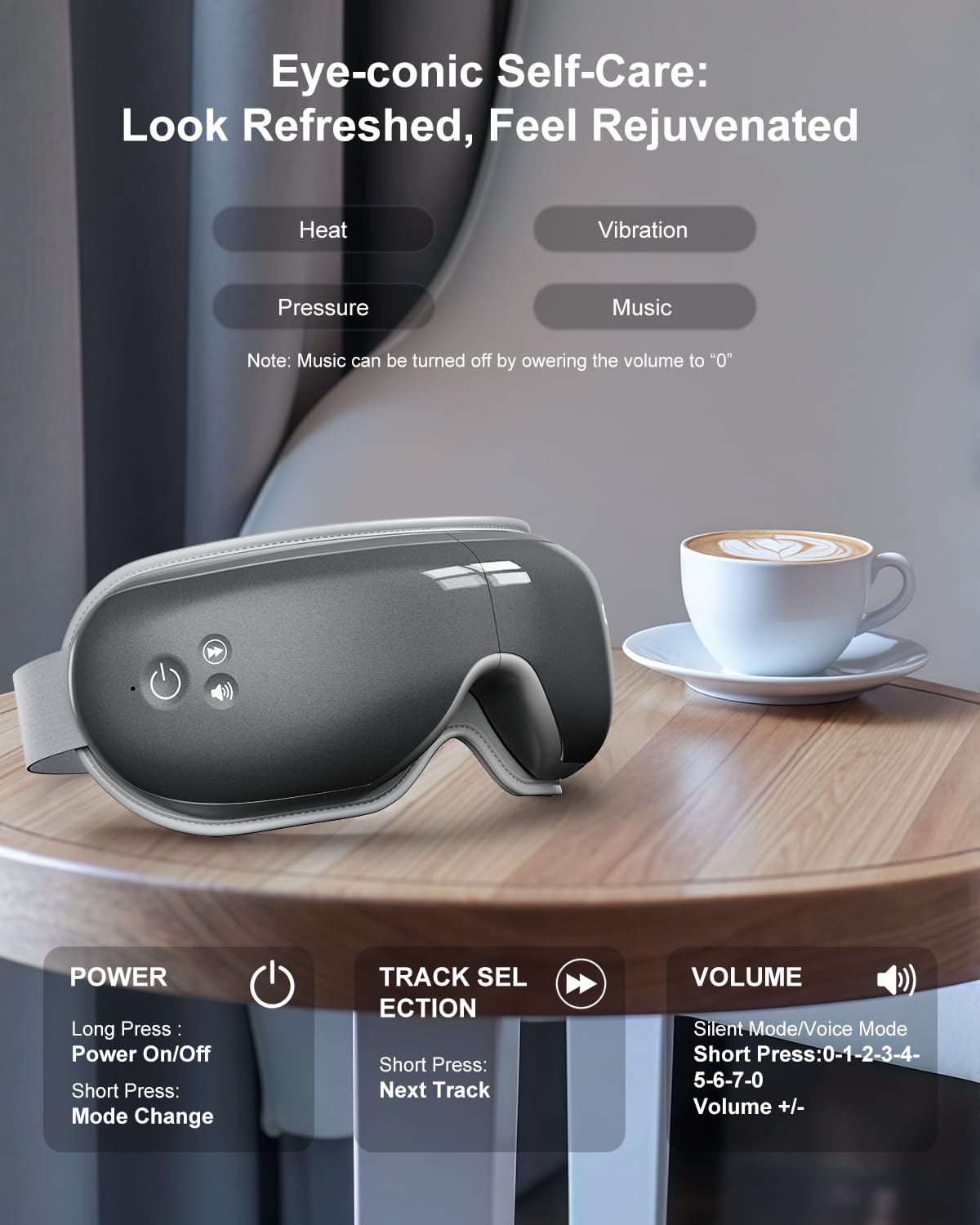 cotsoco eye massager travel case showing easy storage during trips