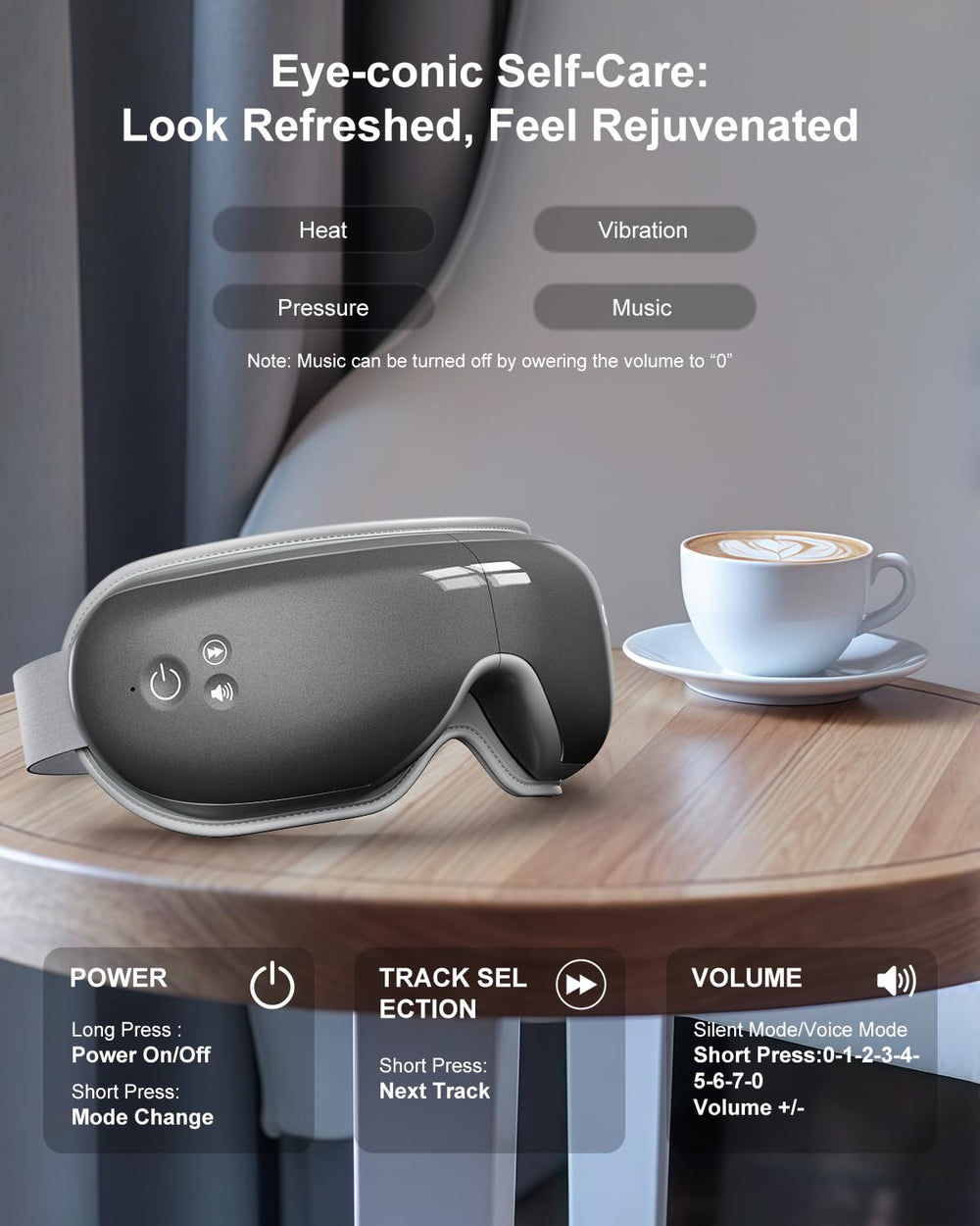cotsoco eye massager travel case showing easy storage during trips