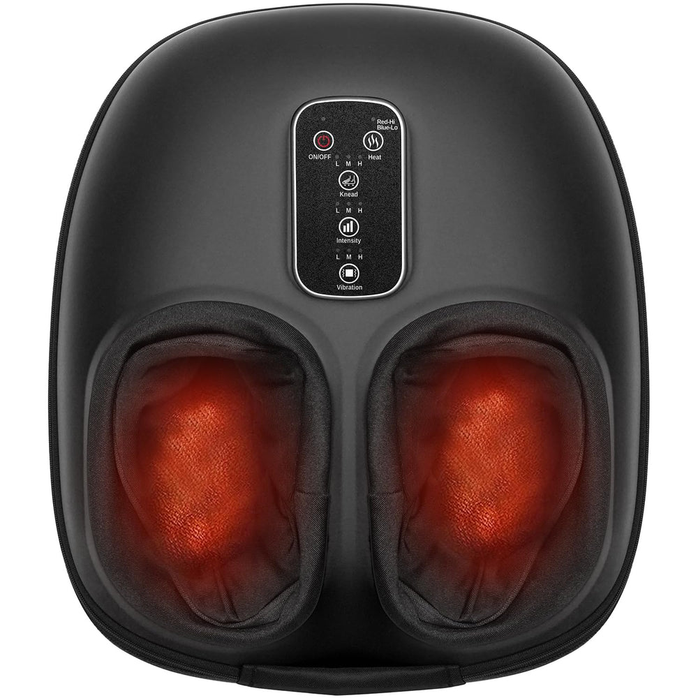 Cotsoco Foot Massager with Heat shown in compact home use setup for relaxation
