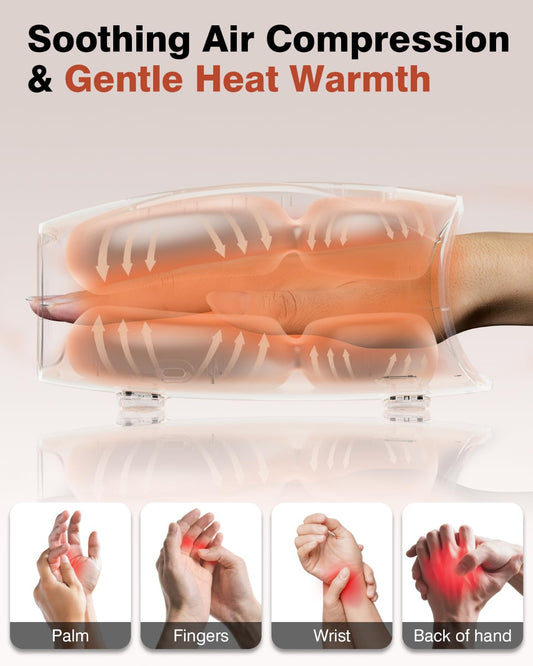 Cotsoco Hand Massager with heat mode for added comfort