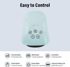 Hand massager size options L/M/S for a personalized fit