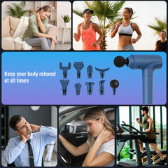 Cotsoco massage gun used on calf muscle for recovery support.