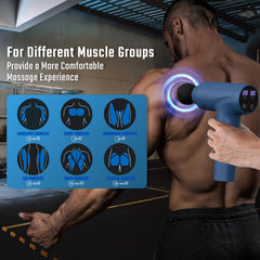 Cotsoco massage gun in carrying case for travel readiness.
