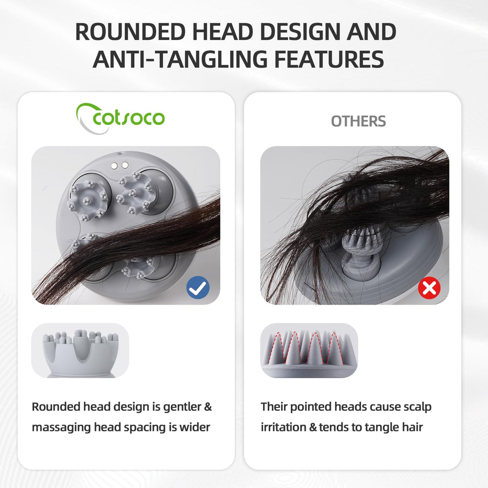 Cotsoco massager in shower with IPX7 waterproof design