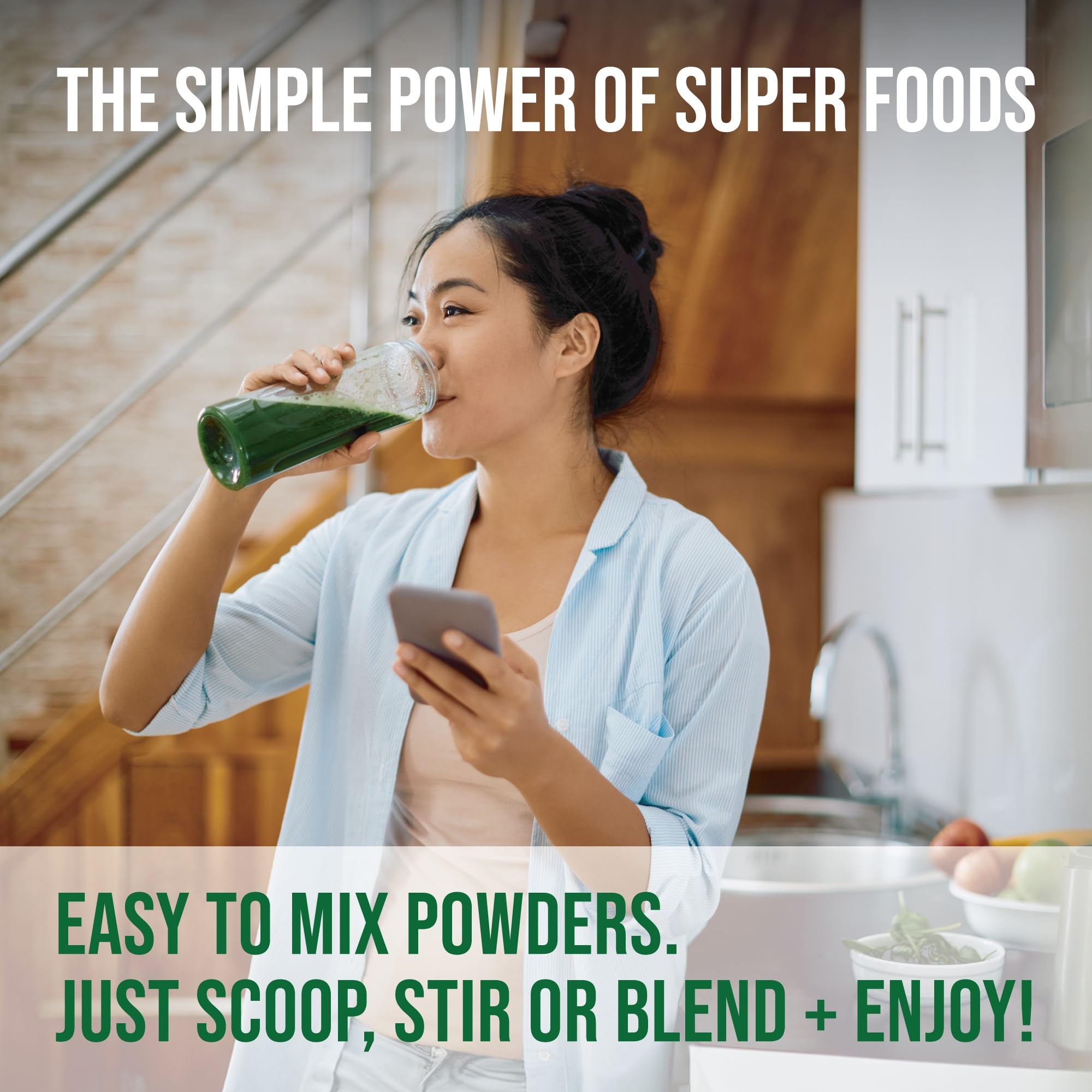 Morning routine featuring Country Farms essentials for a quick health boost.