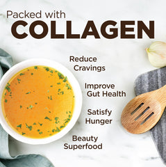 Country Farms Skinny Broth label highlights collagen type II for daily use