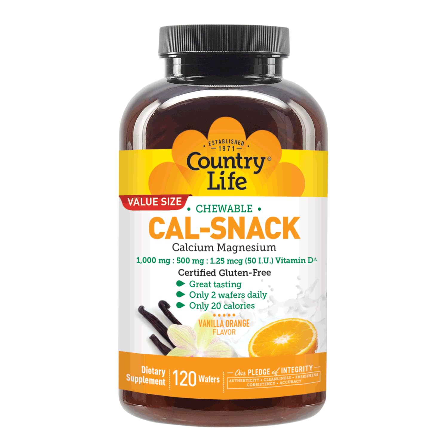 Country Life Cal-Snack easy-to-digest formulation for smooth supplementation