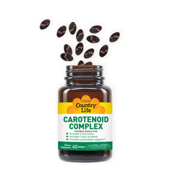 Country Life Carotenoid Complex packaging with GFCO gluten-free claim