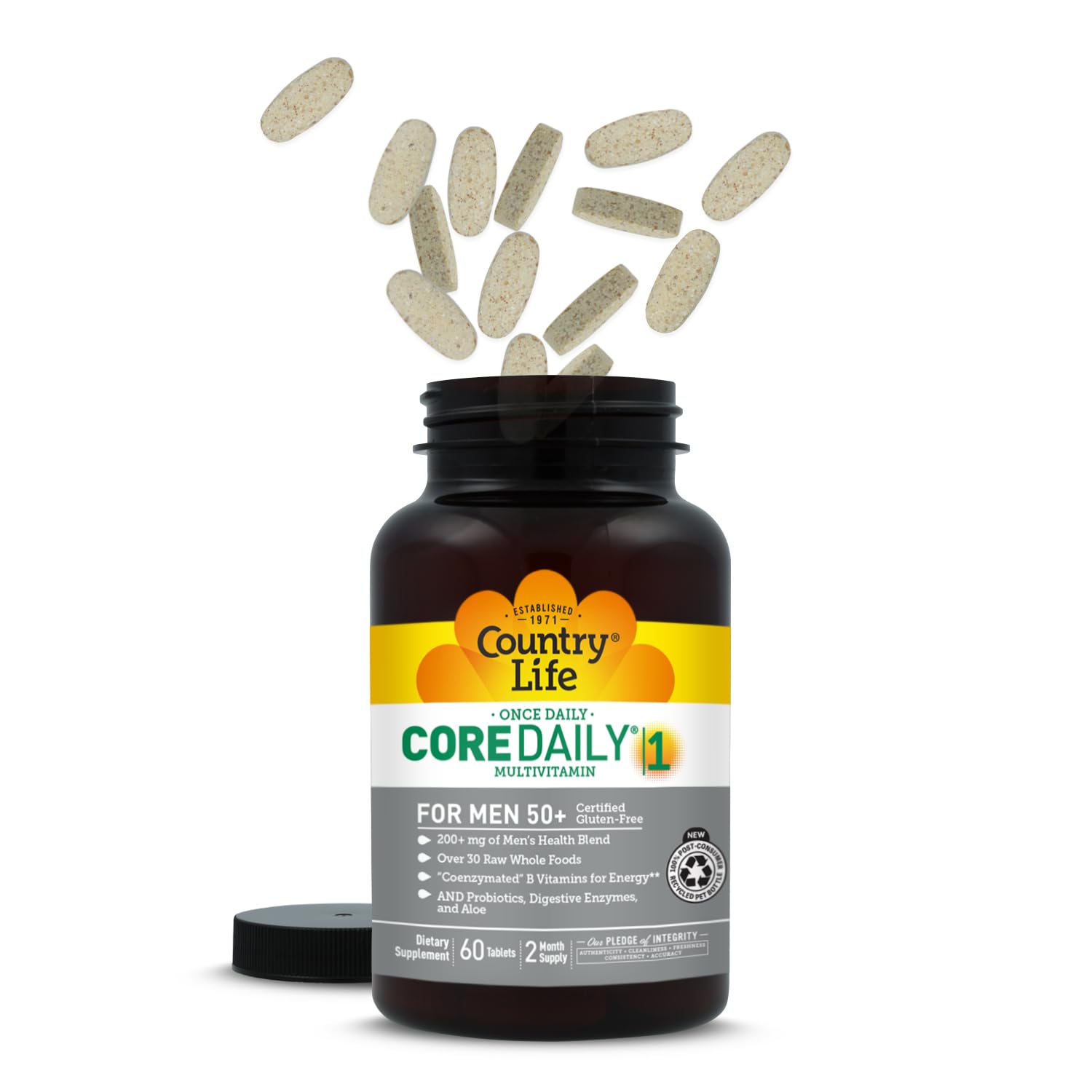 Country Life CORE Daily-1 packaging with nutrition panel visible